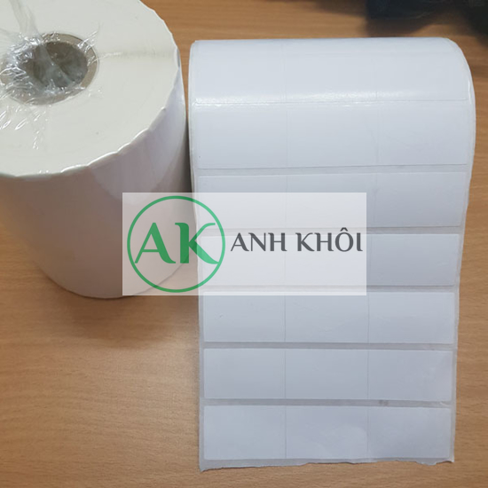 Ảnh của Giấy in mã vạch - Decal mã vạch 3 tem 35x22