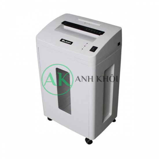 Ảnh của Máy hủy tài liệu Silicon PS-630C - Hủy vụn, 12 tờ, Thùng 21L